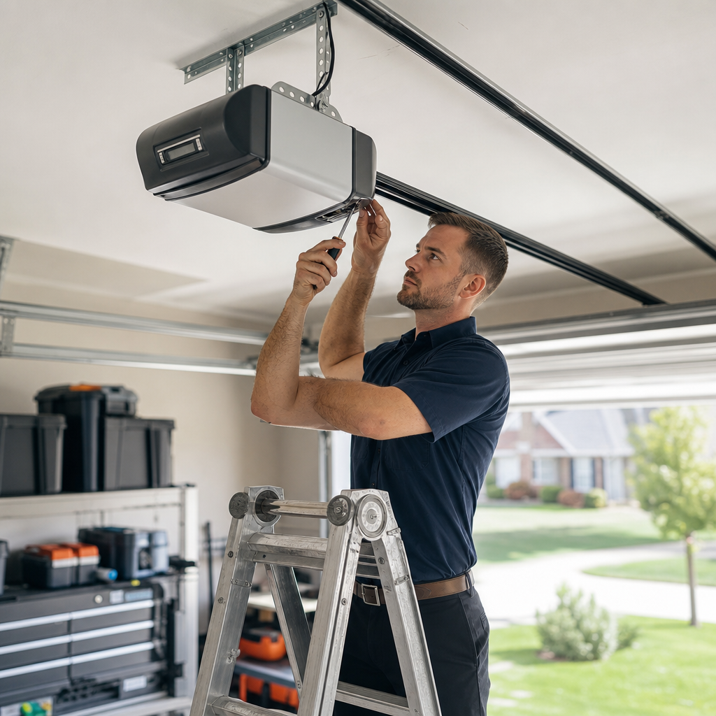 Illustration for garage door repair in Florence