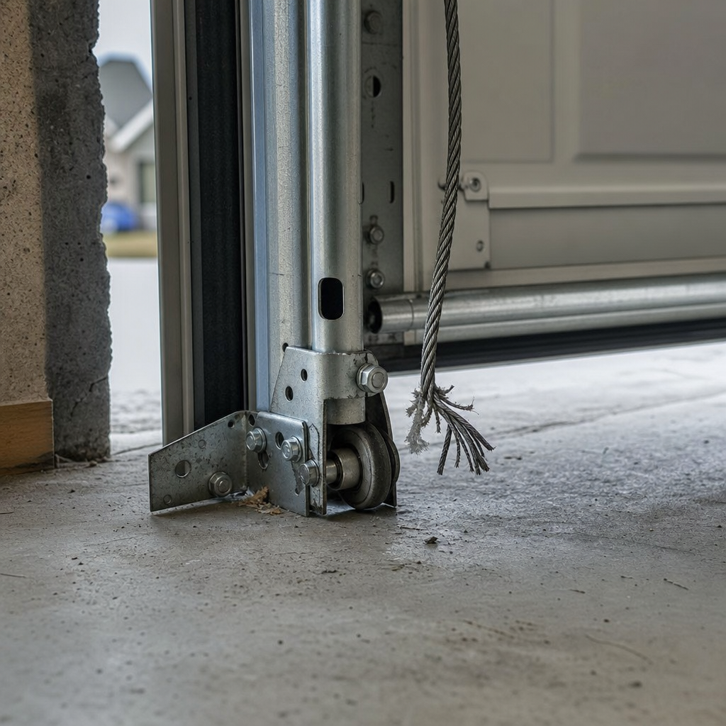Illustration for emergency garage door repair in Erlanger