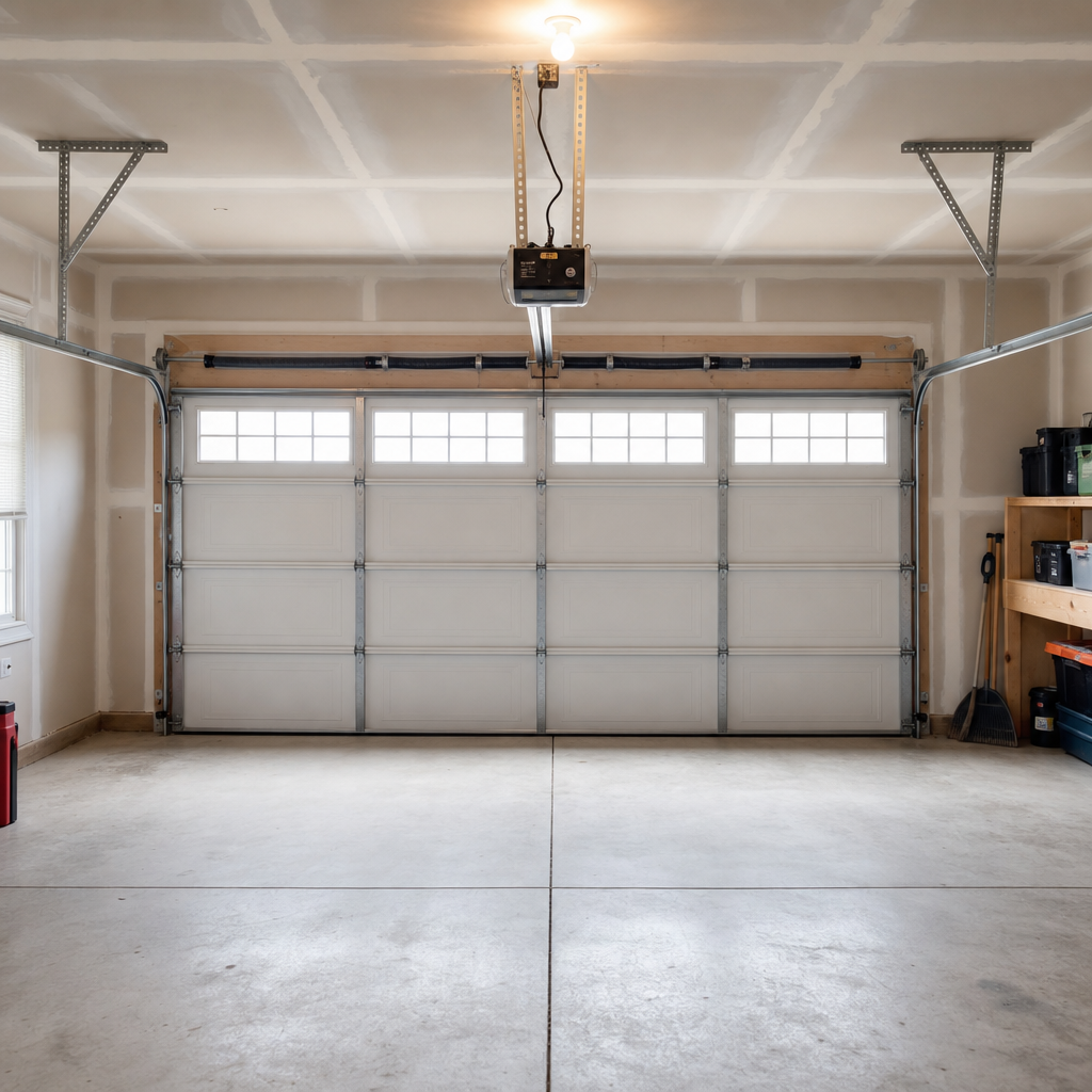 Illustration for emergency garage door repair in Trotwood