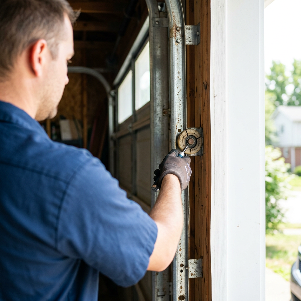 Illustration for garage door repair in Bellevue