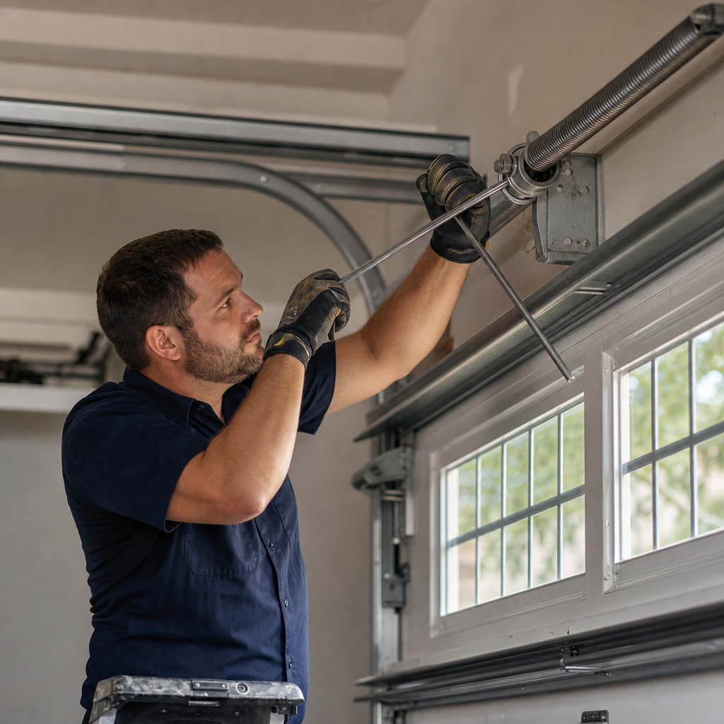 Illustration for emergency garage door repair in Fort Mitchell