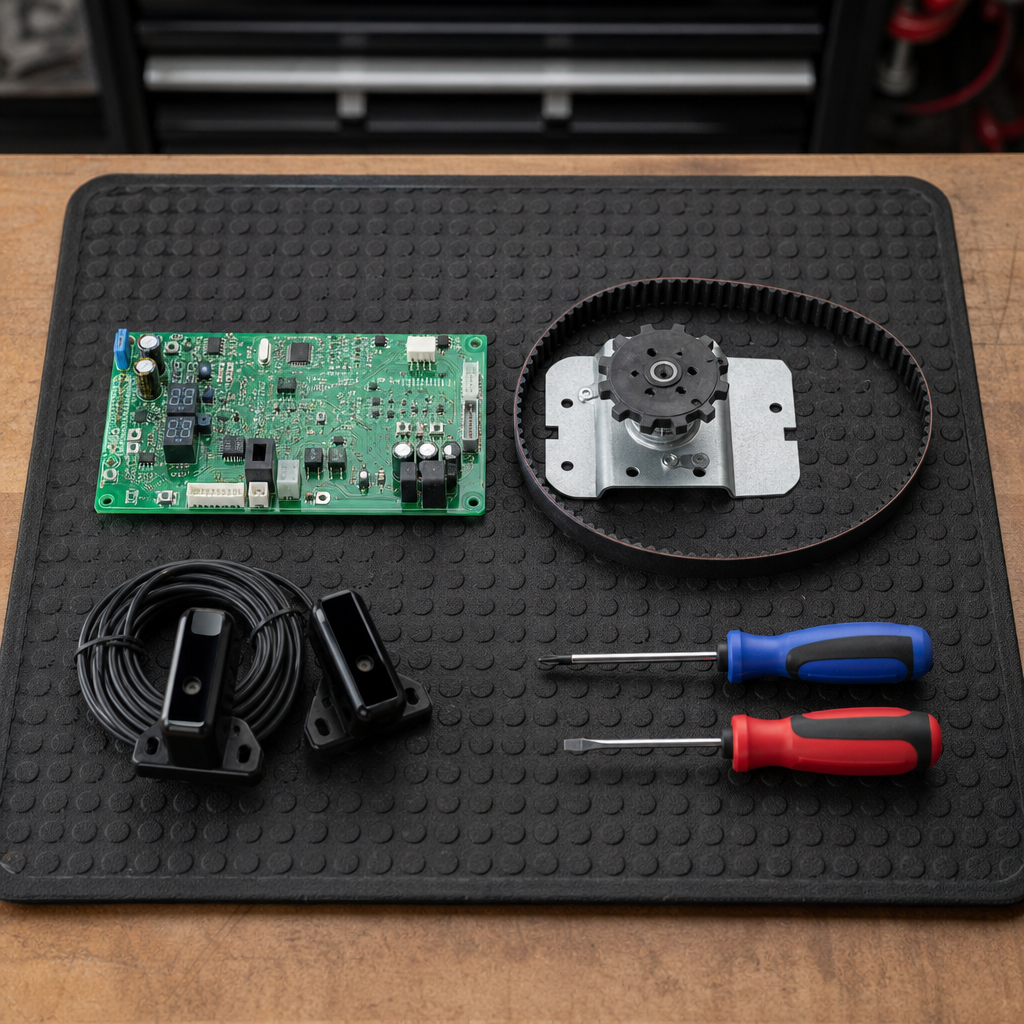 Illustration for garage door opener repair in Dayton