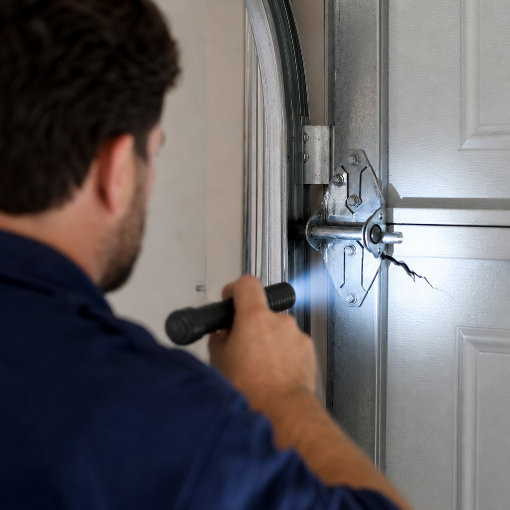 Illustration for emergency garage door repair in Kettering