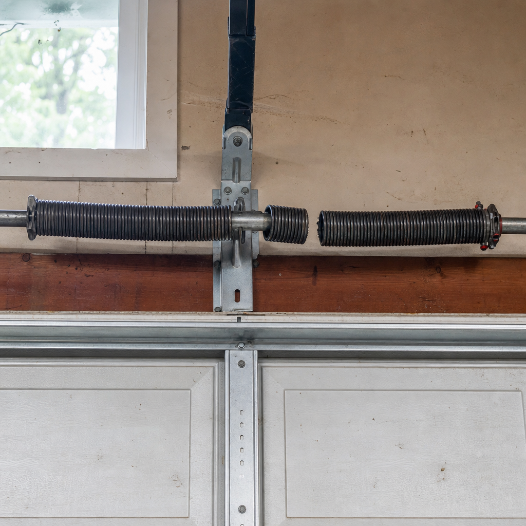 Illustration for emergency garage door repair in Bellbrook