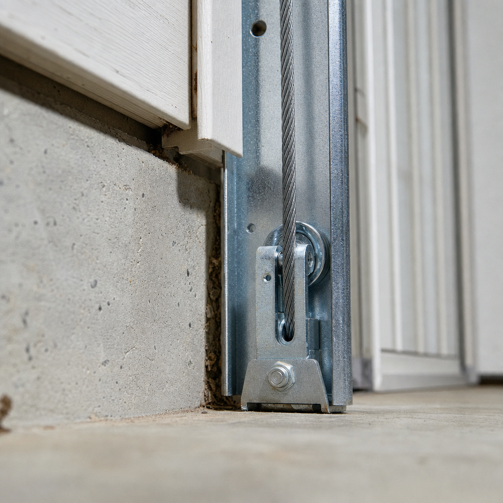 Illustration for emergency garage door repair in Burlington