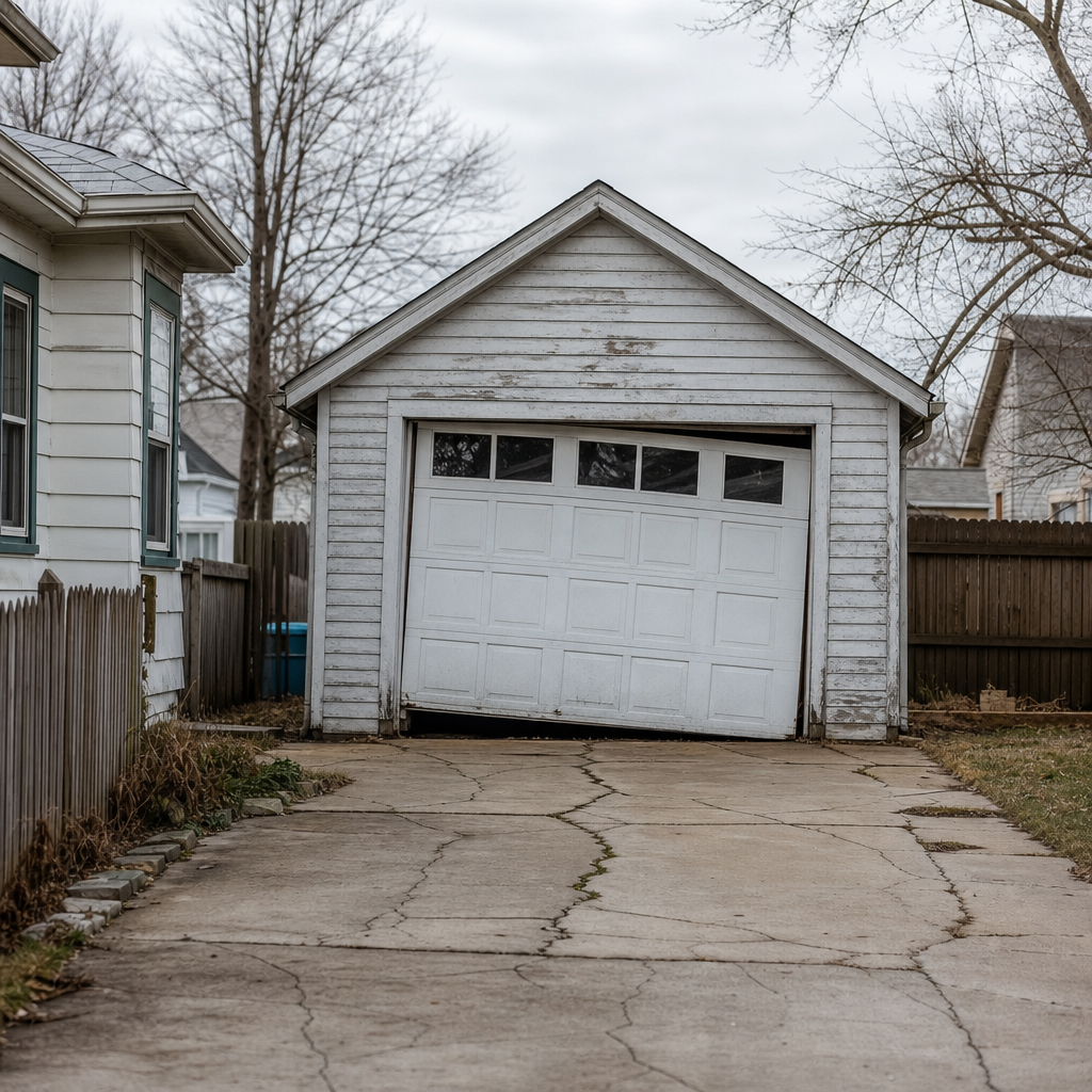 Illustration for garage door repair in Cheviot