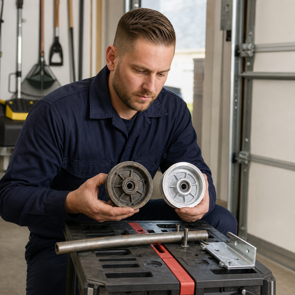 Illustration for emergency garage door repair in Fairfield