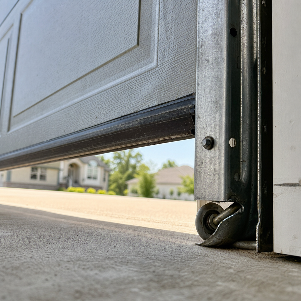 Illustration for emergency garage door repair in Eaton