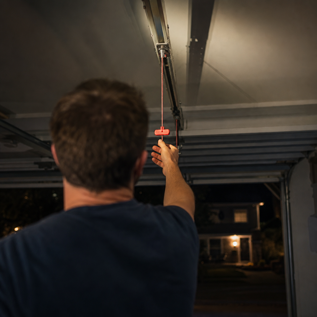 Illustration for emergency garage door repair in Forestville