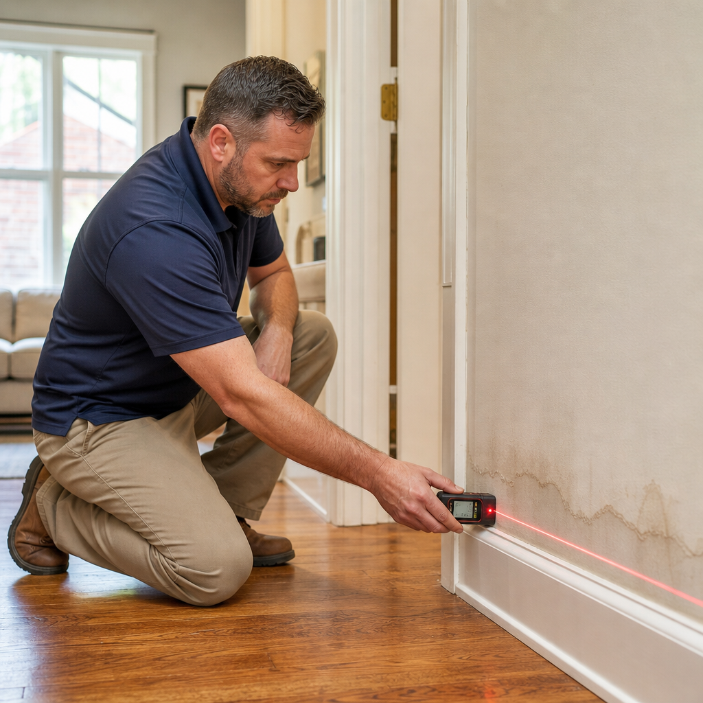 Illustration for emergency water damage restoration in Glendale