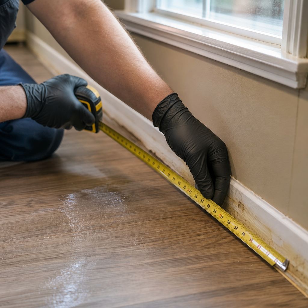 Illustration for emergency water damage restoration in Howard Beach