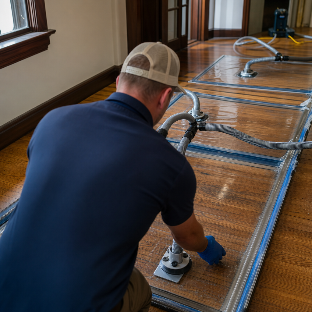 Illustration for water damage restoration in Glendale