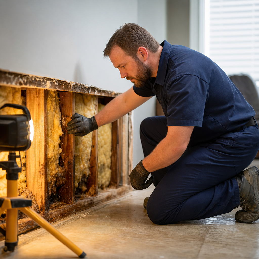Illustration for emergency water damage restoration in Canarsie