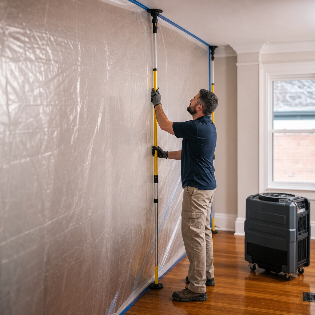 Illustration for water damage restoration in Canarsie