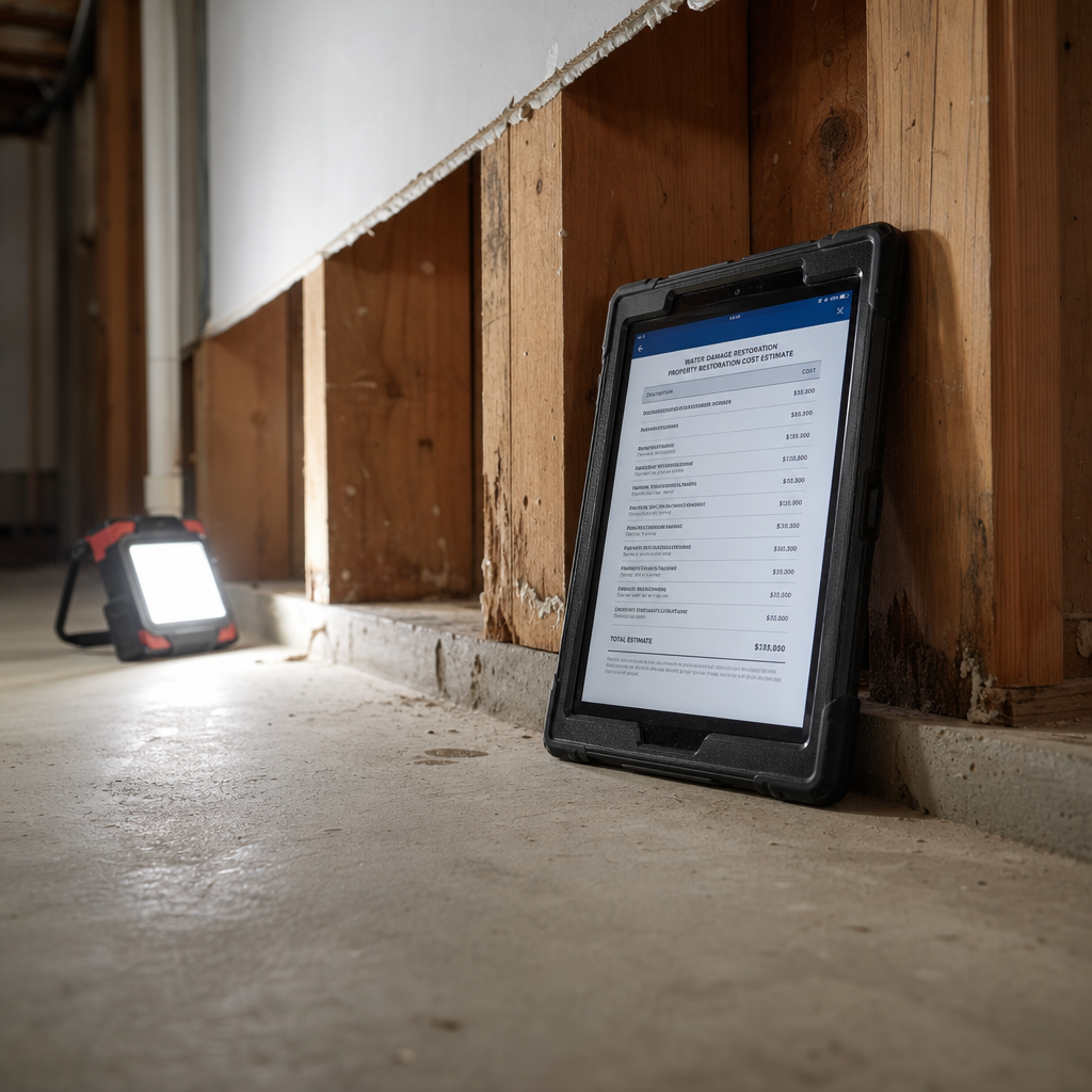 Illustration for water damage restoration in South Ozone Park
