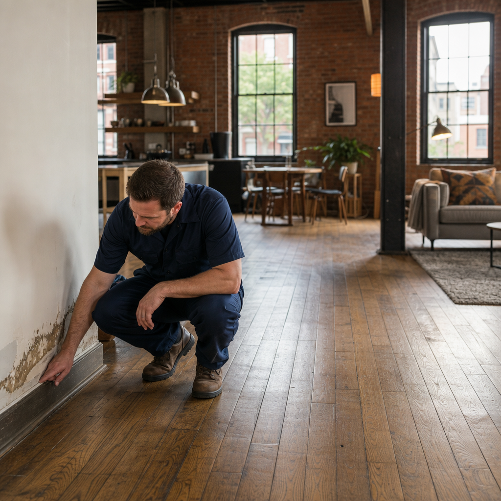Illustration for water damage restoration in Williamsburg