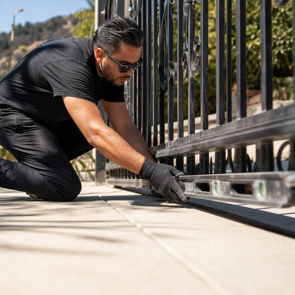 Illustration for gate repair in Granada Hills