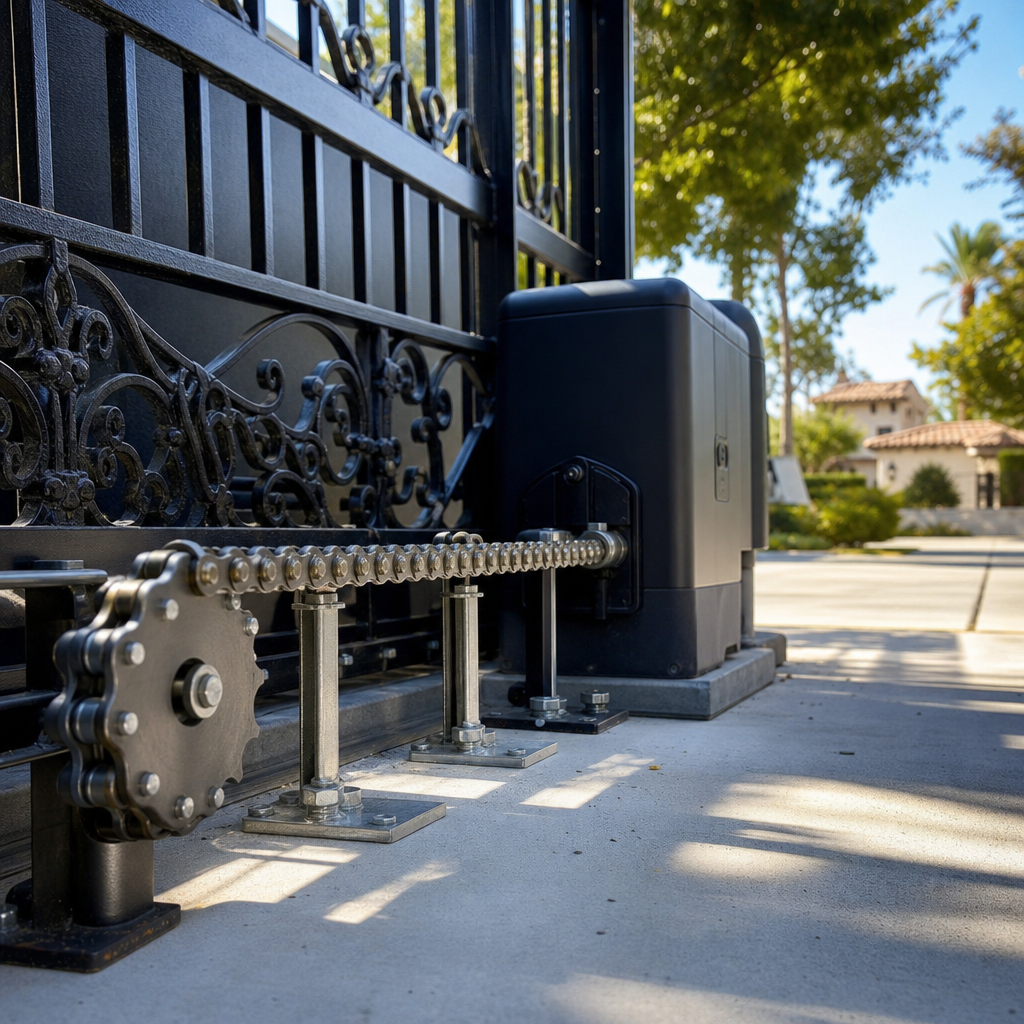 Illustration for gate repair in Northridge