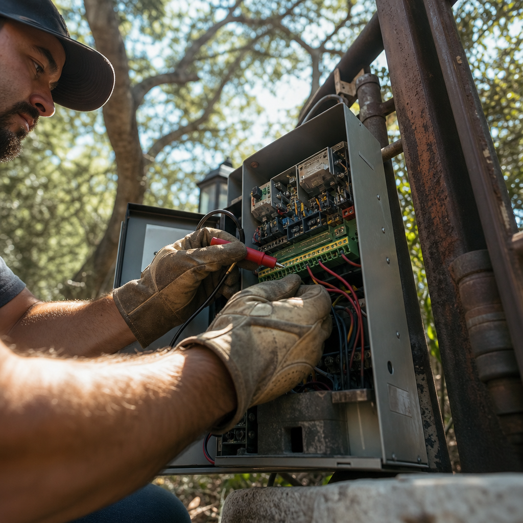 Illustration for gate repair in Topanga
