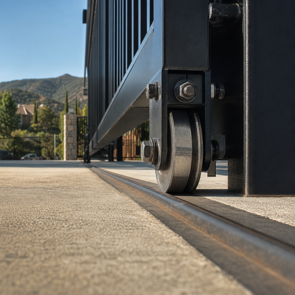 Illustration for automatic gate repair in El Dorado Hills