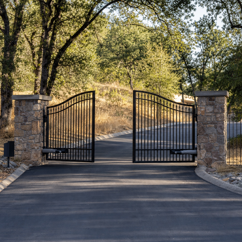 Illustration for automatic gate repair in Cameron Park