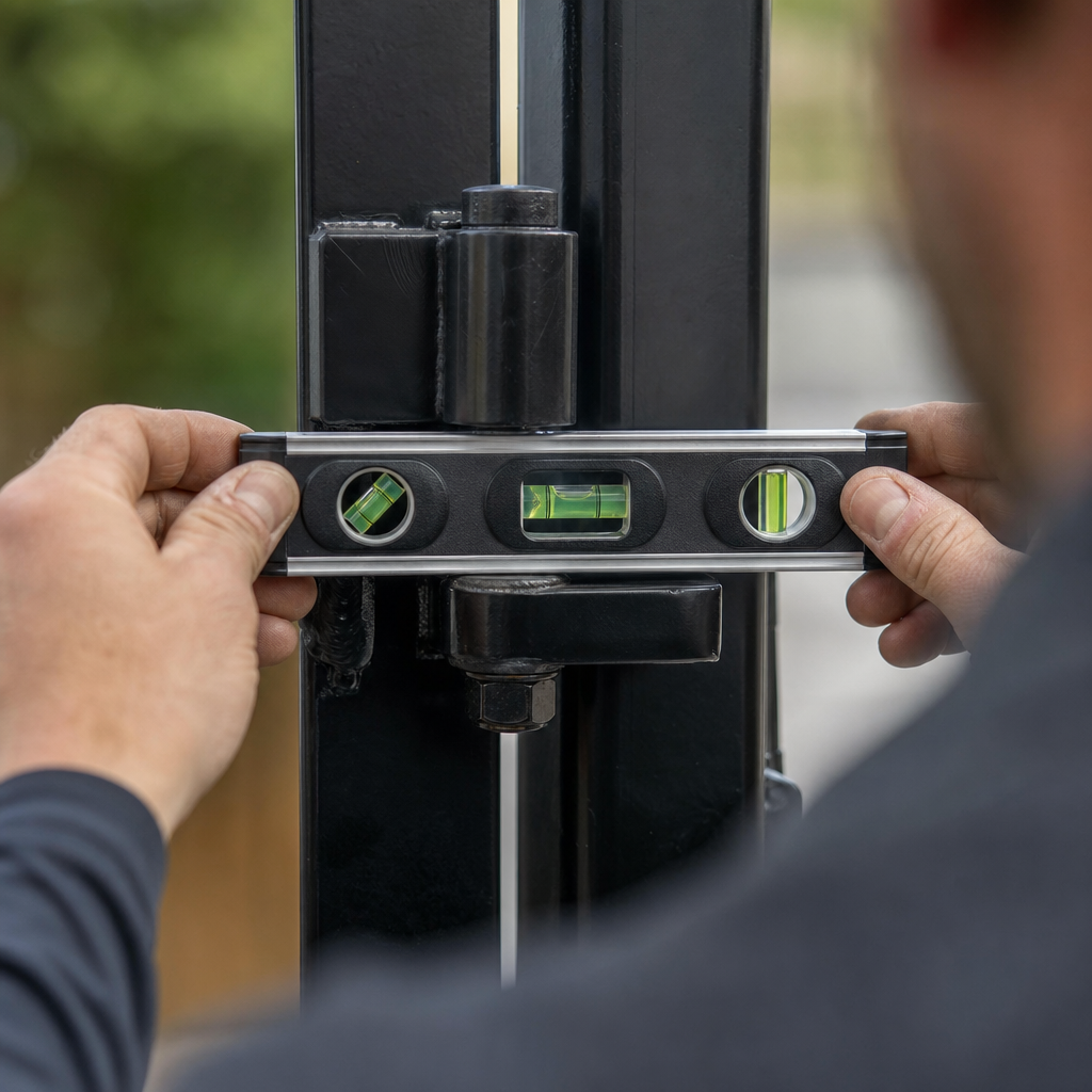 Illustration for gate hinge repair in Arden-Arcade
