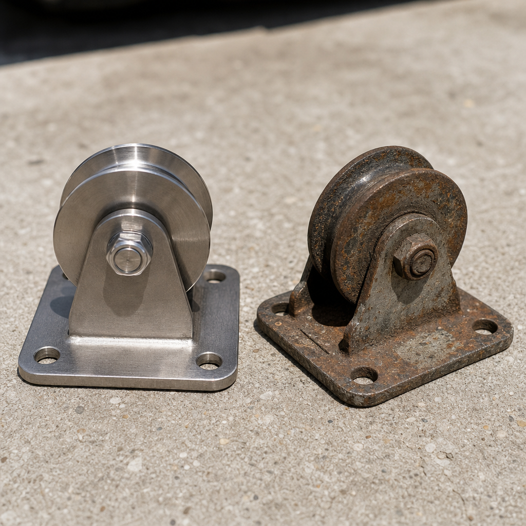 Illustration for gate wheel repair in Auburn