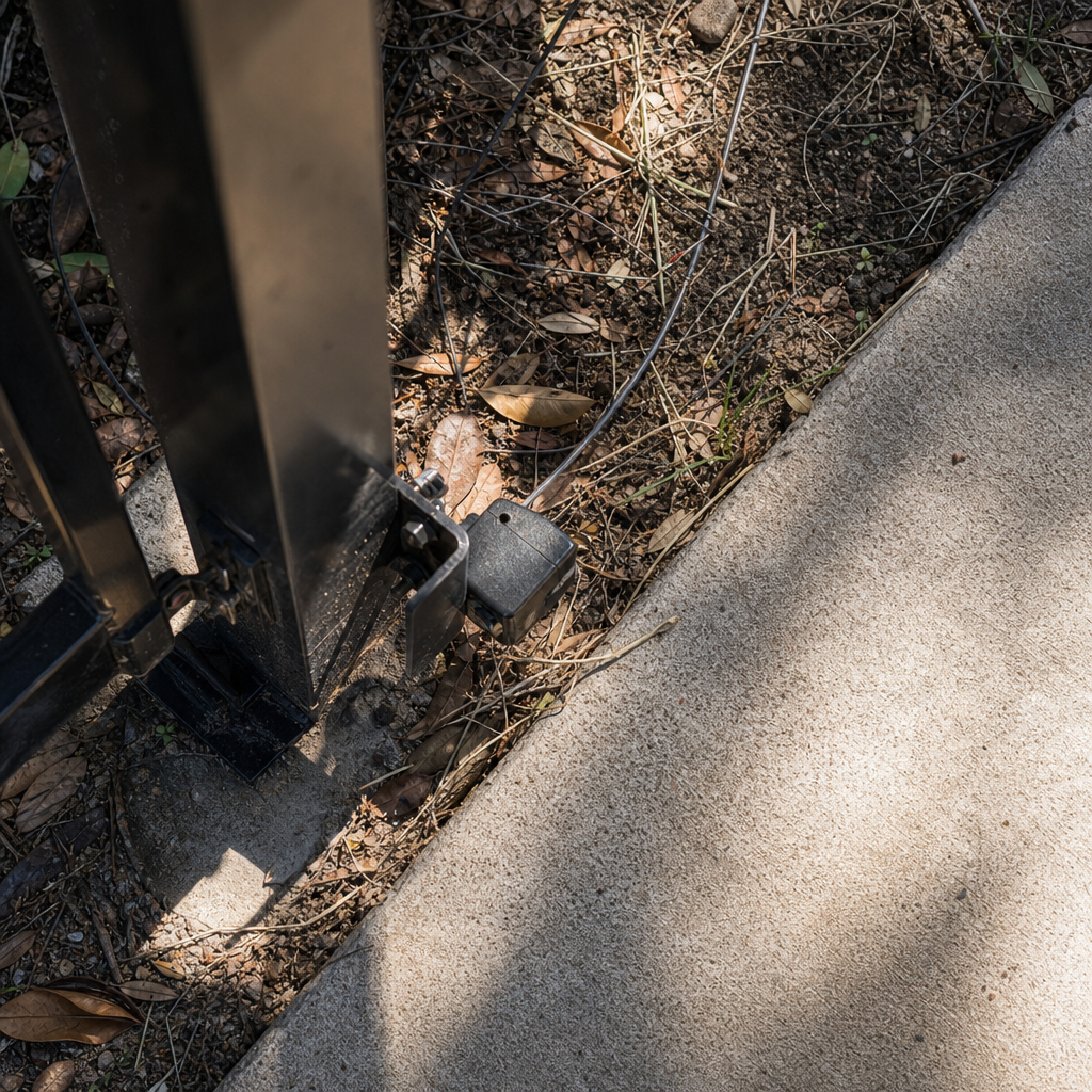 Illustration for automatic gate repair in Haslet