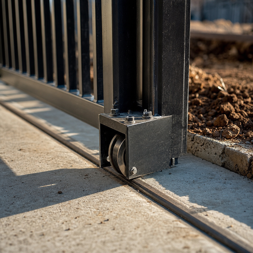 Illustration for gate wheel repair in Colleyville