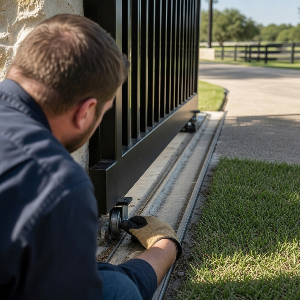 Illustration for automatic gate repair in New Fairview