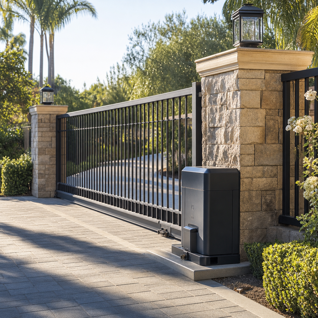 Illustration for automatic gate repair cost