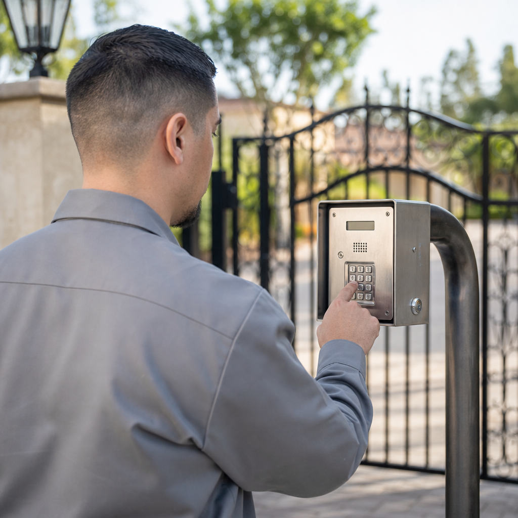 Illustration for local gate repair technicians anaheim