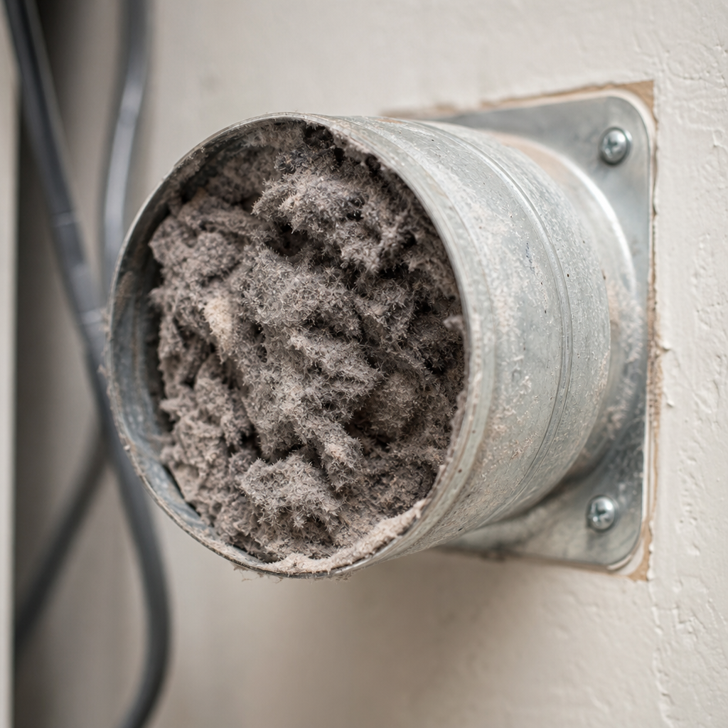 Illustration for air duct cleaning