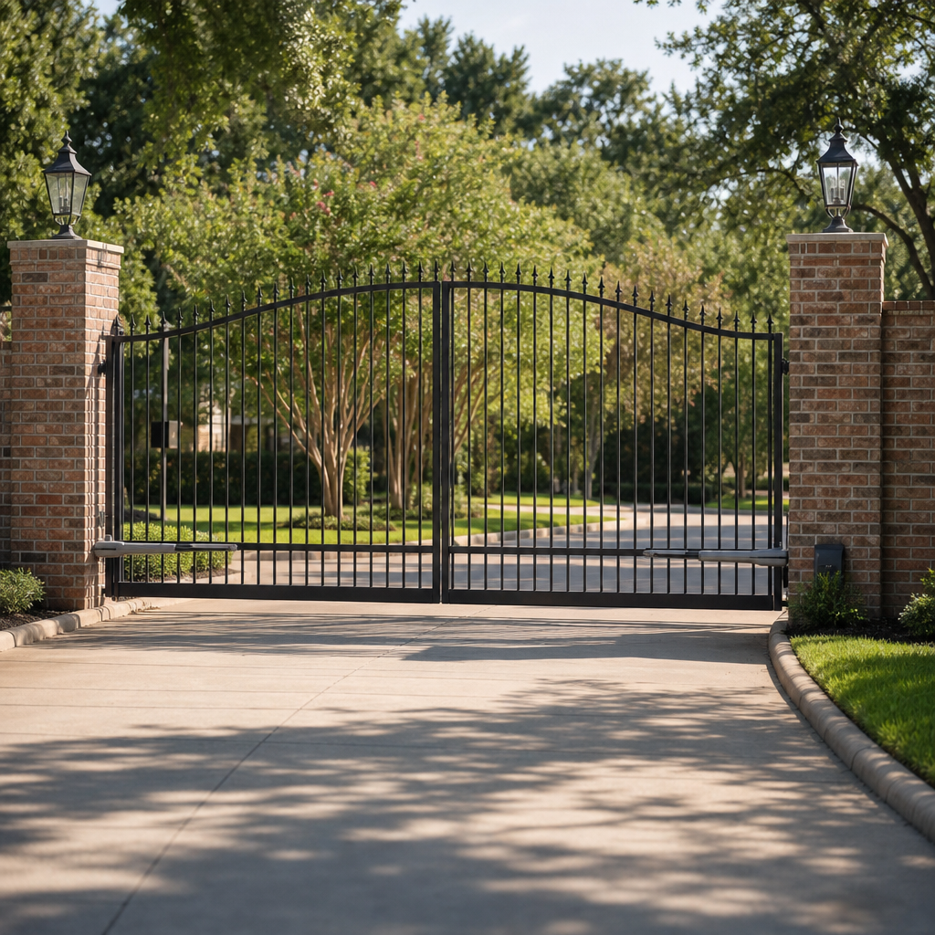 Illustration for automatic gate opener troubleshooting