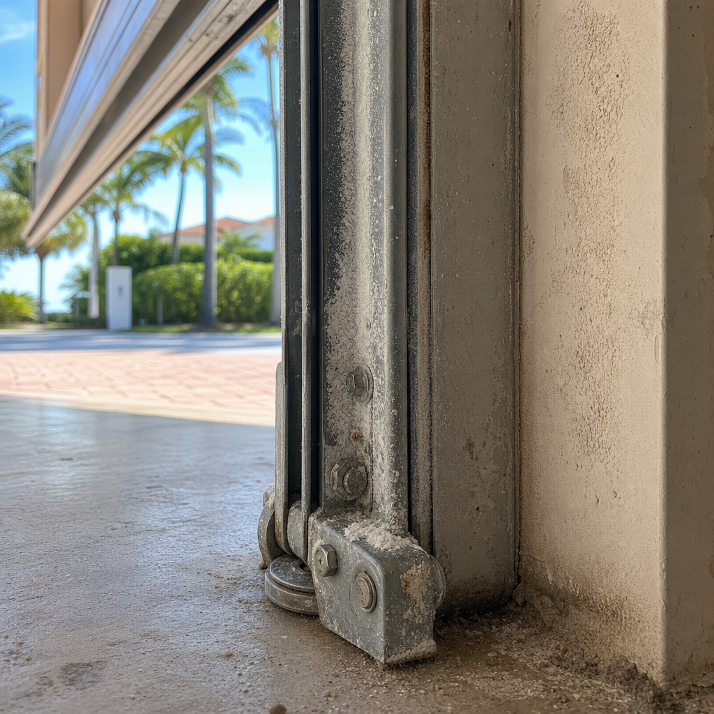 Illustration for garage door repair in Key Biscayne