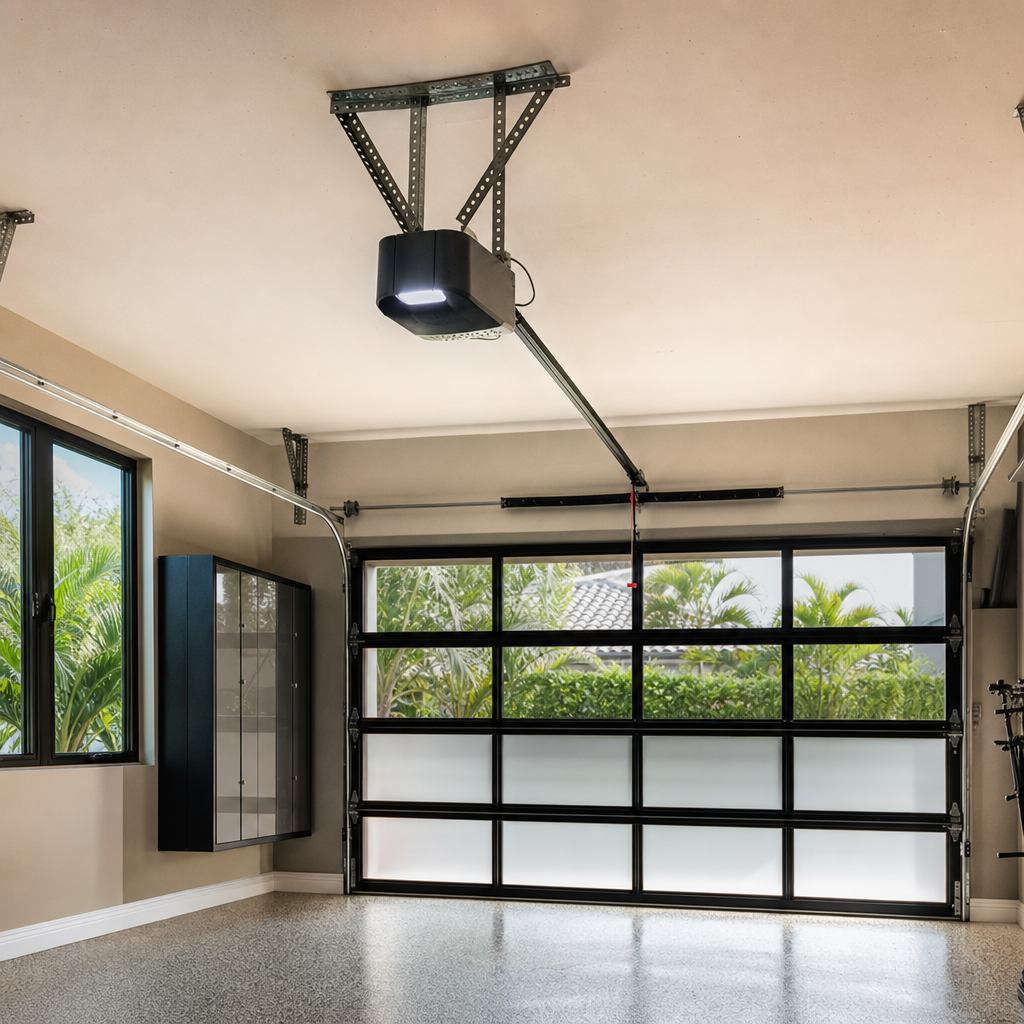 Illustration for garage door parts in Coconut Grove