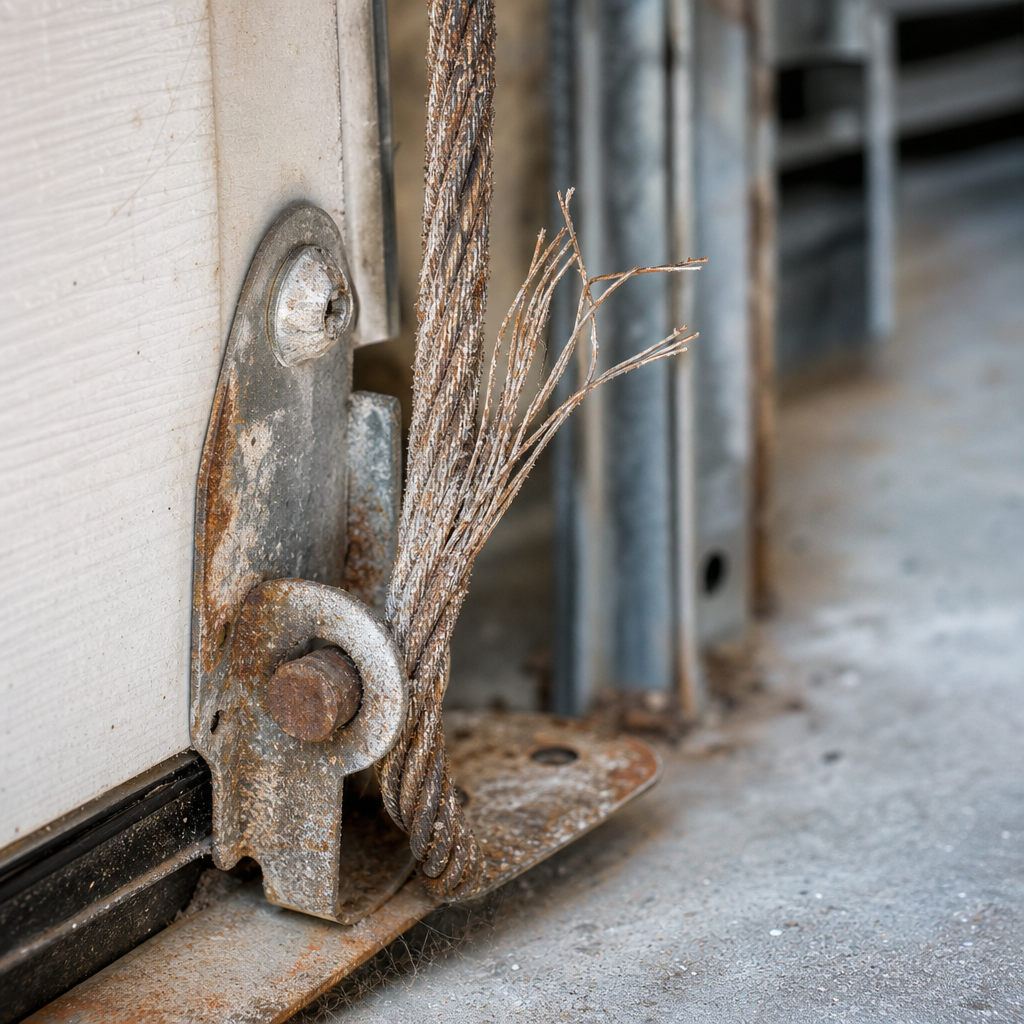 Illustration for garage door cable repair in North Bay Village