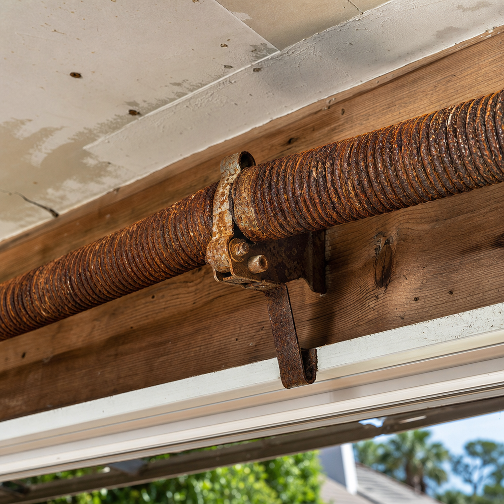Illustration for garage door repair in North Bay Village
