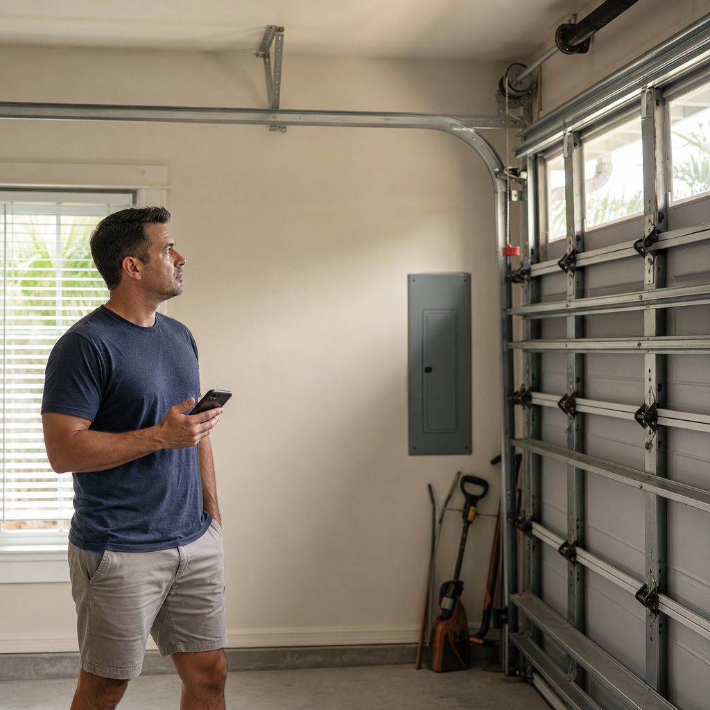 Illustration for garage door cable repair in Westview