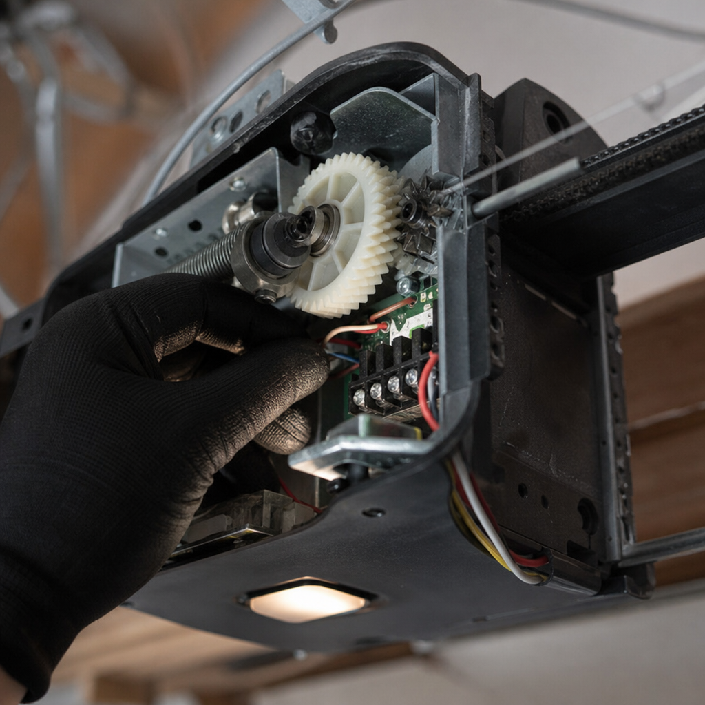 Illustration for garage door opener repair