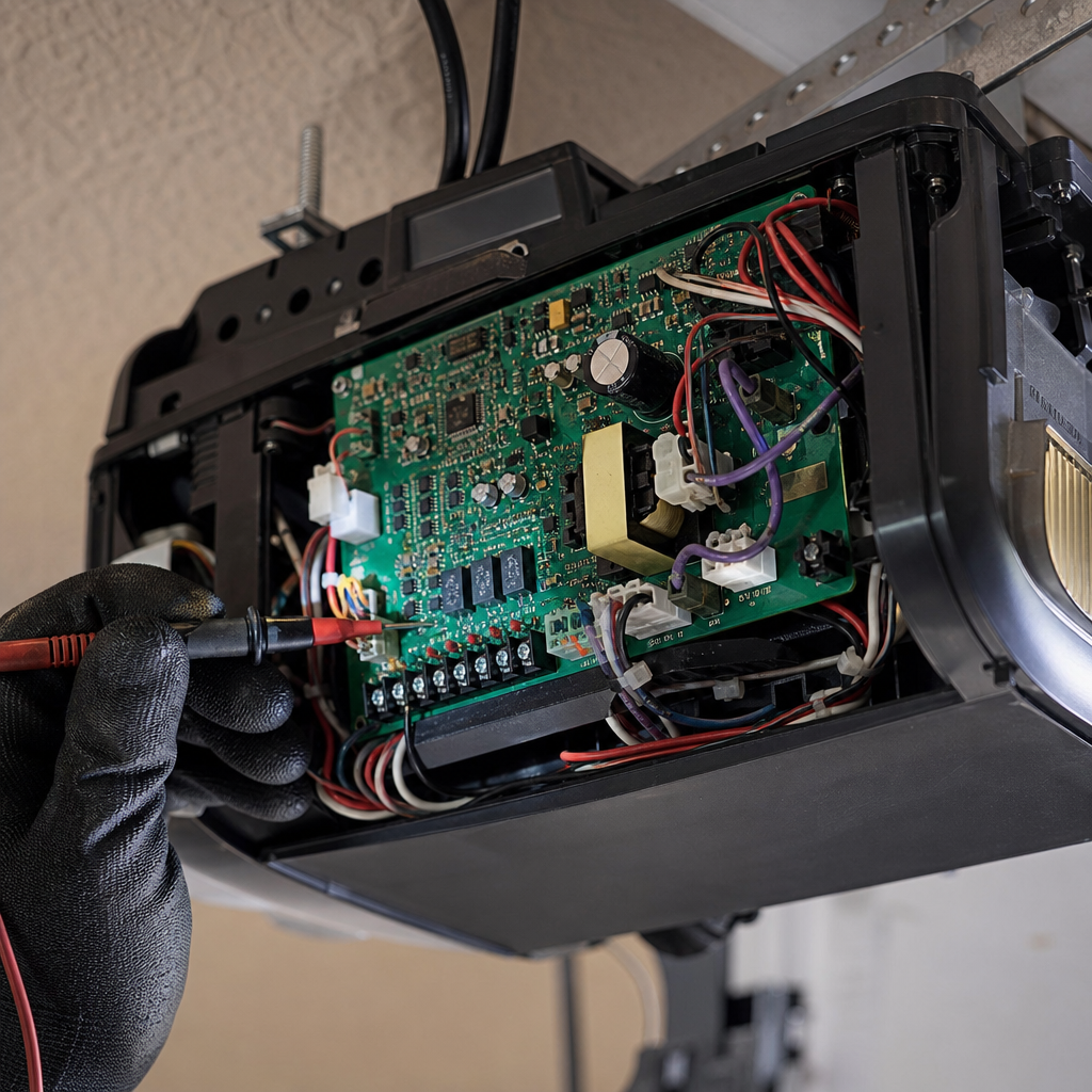 Illustration for garage door opener repair in Bay Harbor Islands