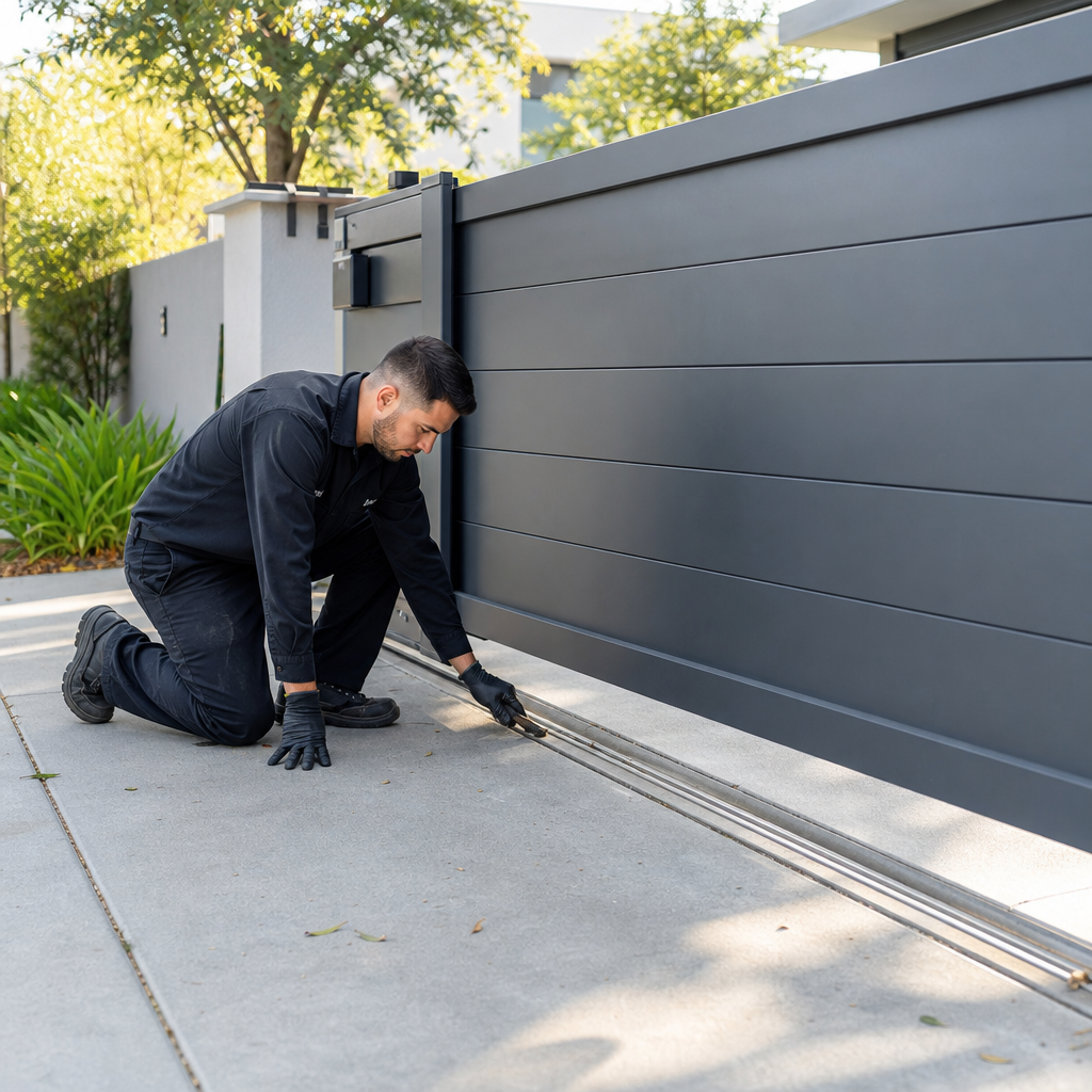 Illustration for gate repair in Mountain View