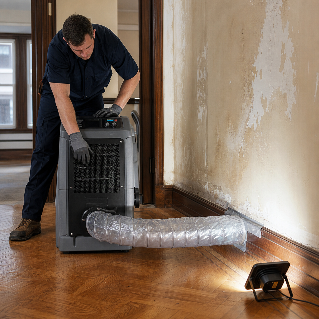 Illustration for water damage companies that bill insurance elmhurst
