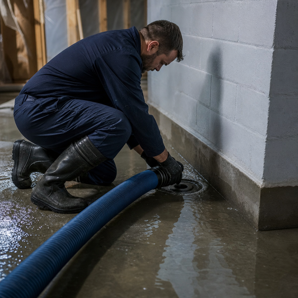 Illustration for water damage insurance coverage