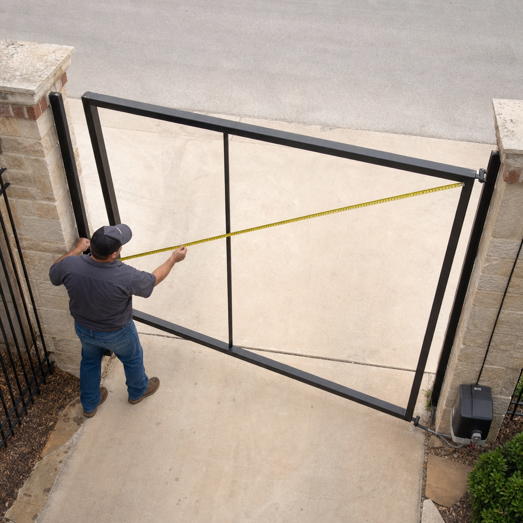 Illustration for gate repair in Glenn Heights