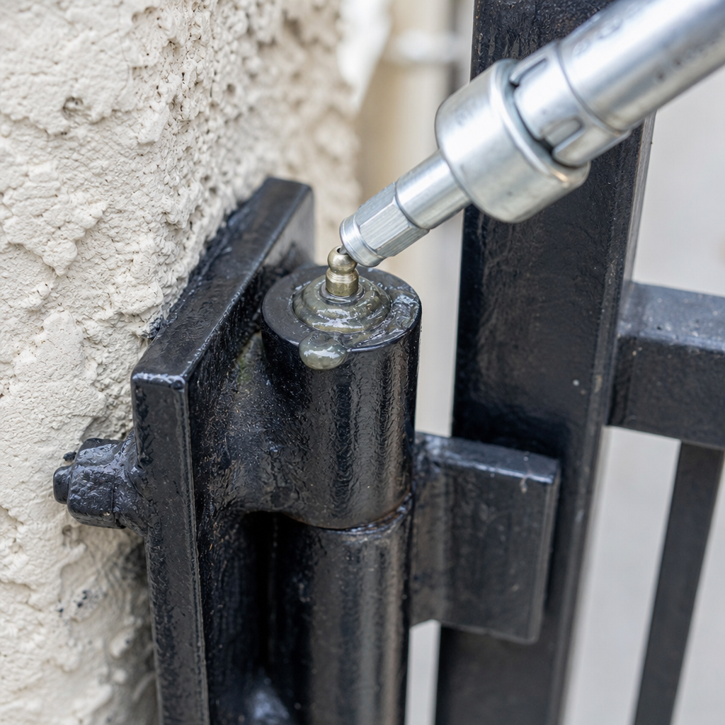 Illustration for gate repair in DeSoto