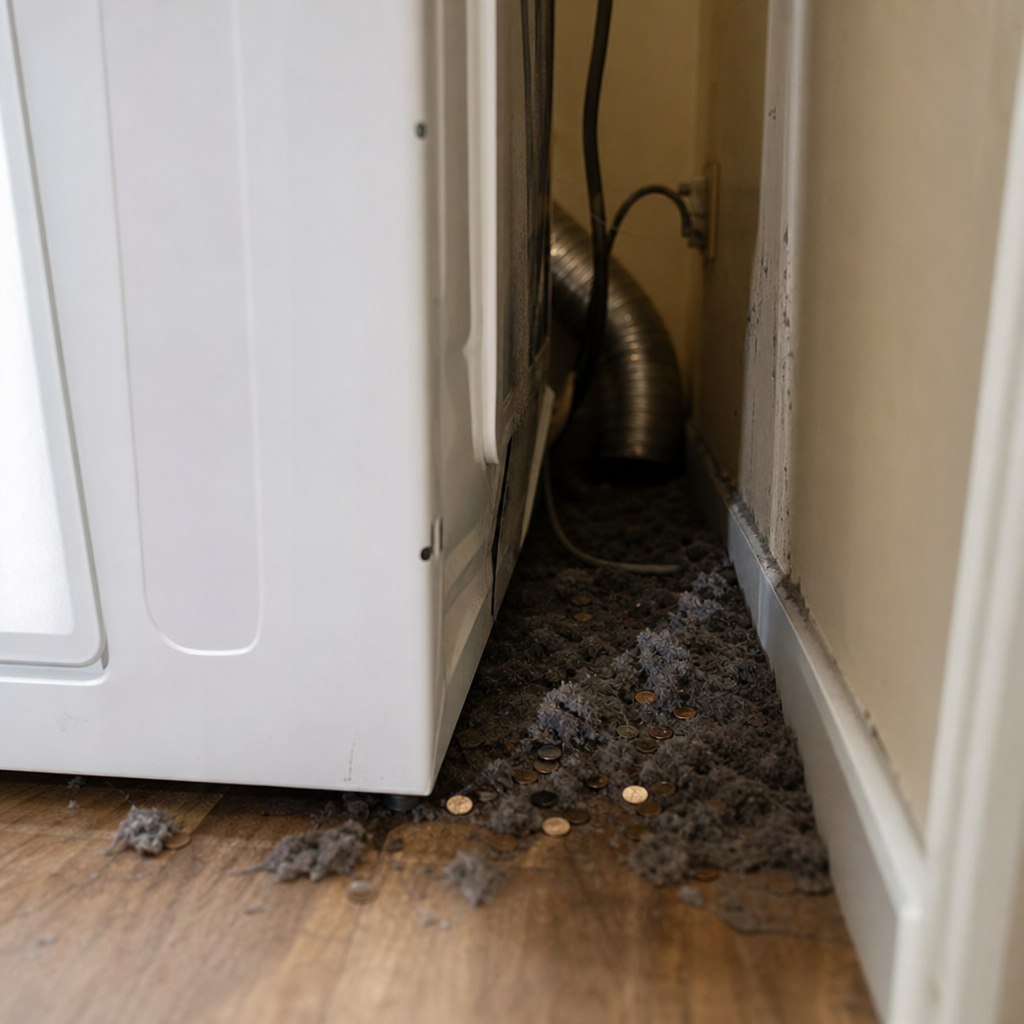 Illustration for dryer vent cleaning near me