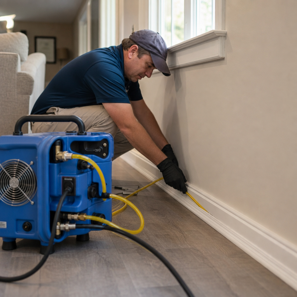 Illustration for emergency water damage restoration in Park Ridge