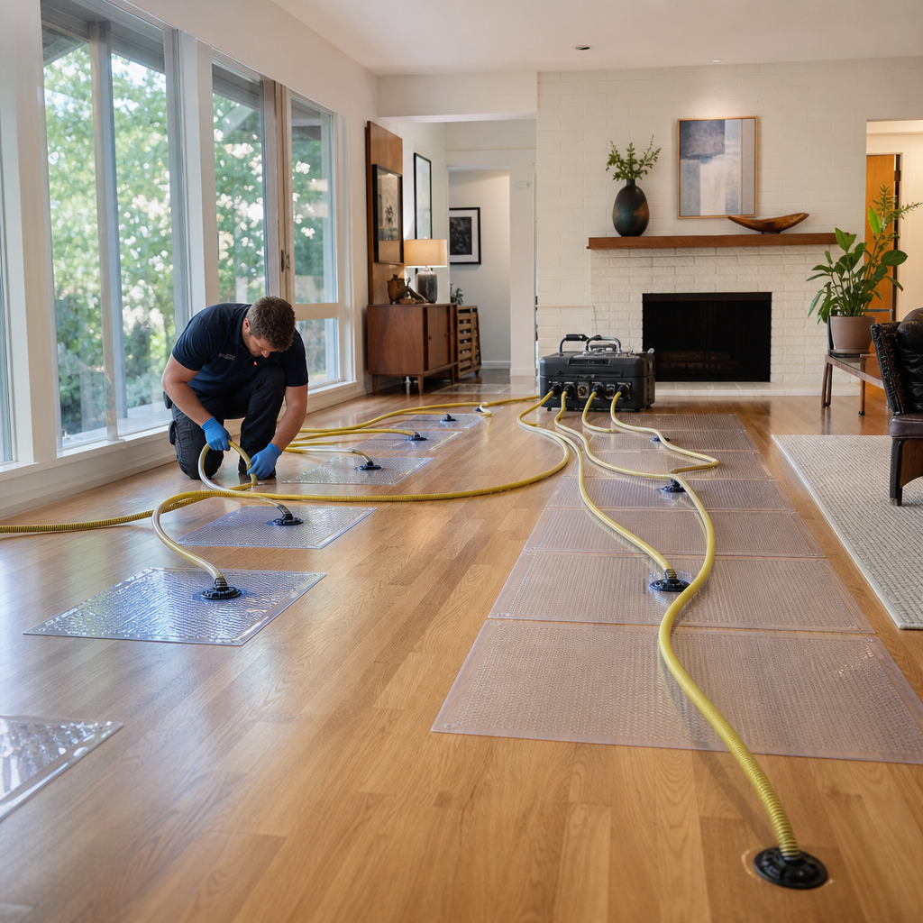 Illustration for emergency water damage restoration in Orangeburg