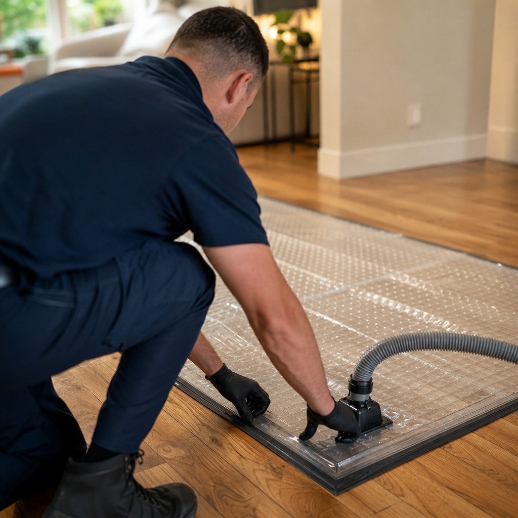 Illustration for emergency water damage restoration in Blauvelt
